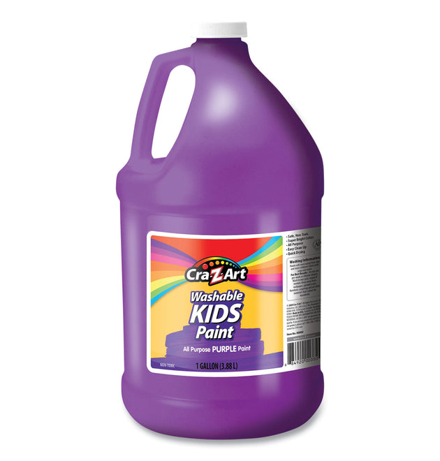 Washable Kids Paint, Purple, 1 gal Bottle