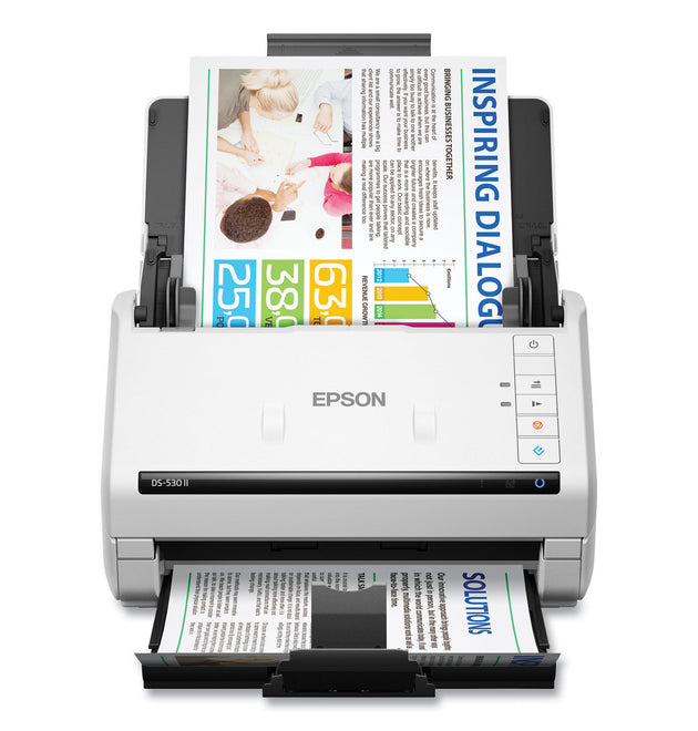 DS-530 II Color Duplex Document Scanner, 600 dpi Optical Resolution, 50-Sheet Duplex Auto Document Feeder