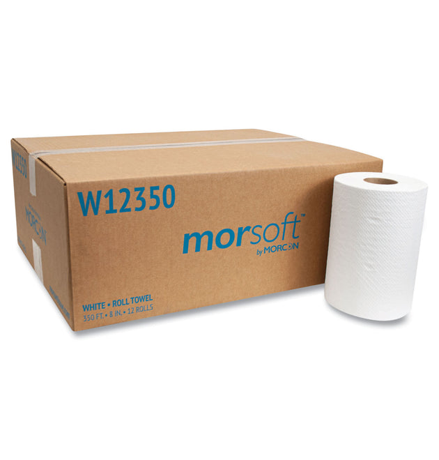 Morsoft Universal Roll Towels, 1-Ply, 8