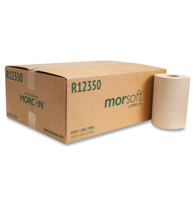 Morsoft Universal Roll Towels, 1-Ply, 8