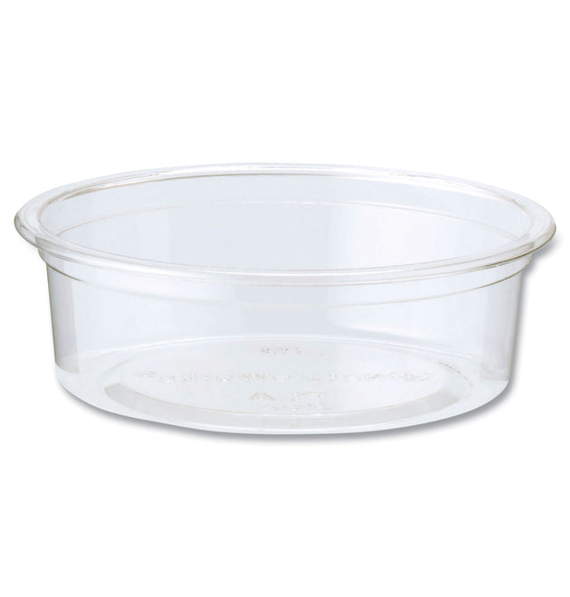 PLA Clear Cold Cups, Flat Style, 2 oz, Clear, 2,000/Carton