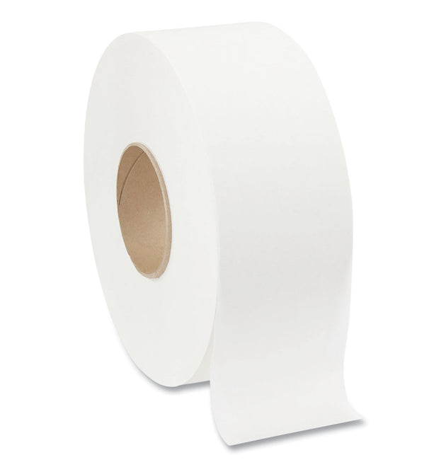 Jumbo Jr. Bathroom Tissue Roll, Septic Safe, 2-Ply, White, 3.5