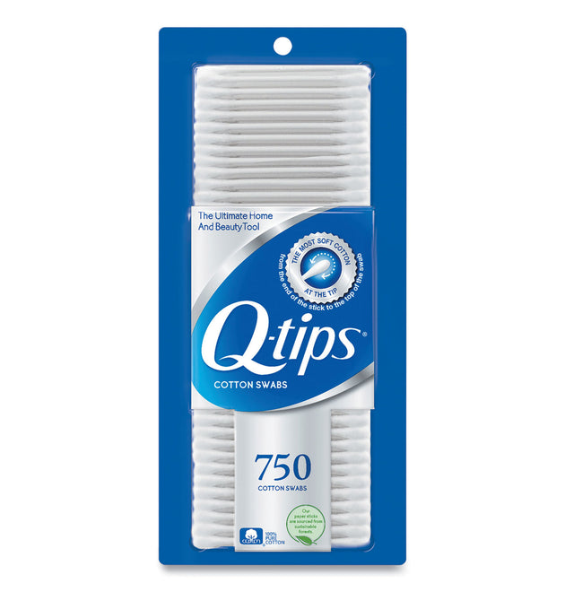 Cotton Swabs, 750/Pack, 12/Carton