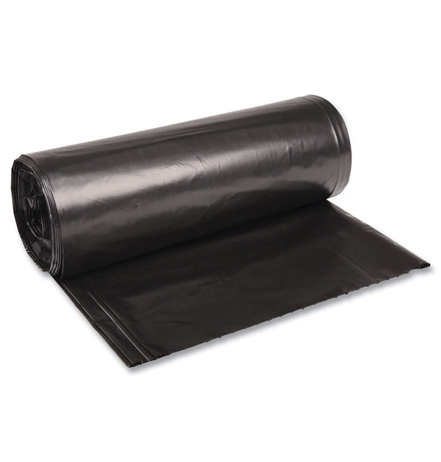 Recycled Low-Density Polyethylene Can Liners, 60 gal, 1.6 mil, 38