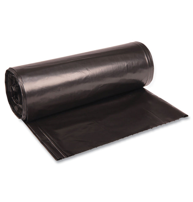 Recycled Low-Density Polyethylene Can Liners, 60 gal, 1.8 mil, 38