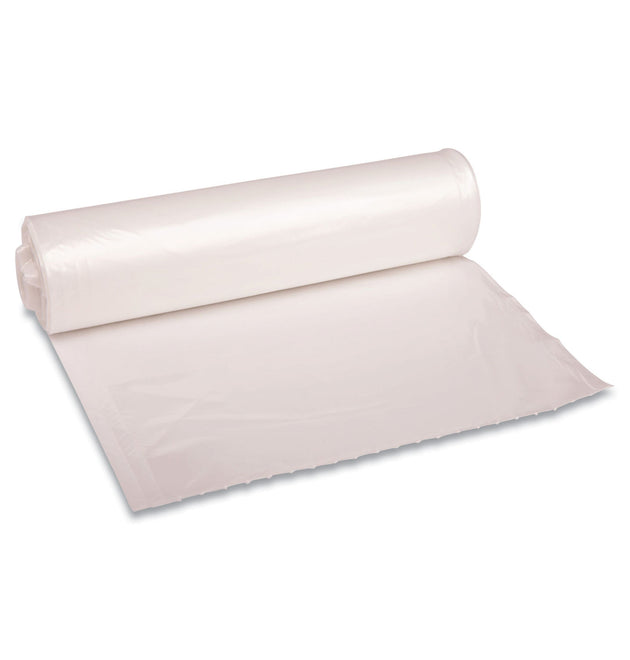 Recycled Low-Density Polyethylene Can Liners, 33 gal, 1.1 mil, 33