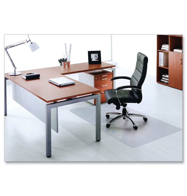 Cleartex Ultimat Polycarbonate Chair Mat for Hard Floors, 48 x 60, Clear