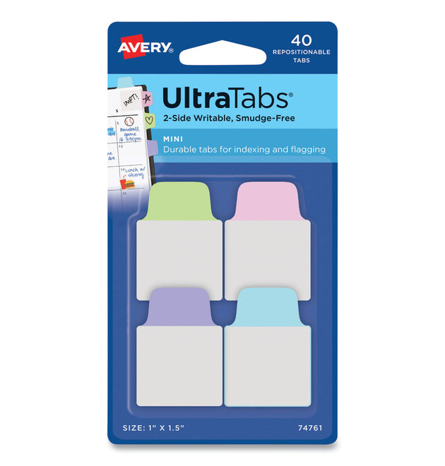 Ultra Tabs Repositionable Tabs, Mini Tabs: 1