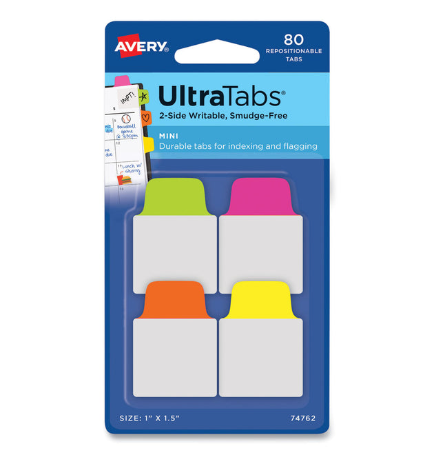 Ultra Tabs Repositionable Tabs, Mini Tabs: 1