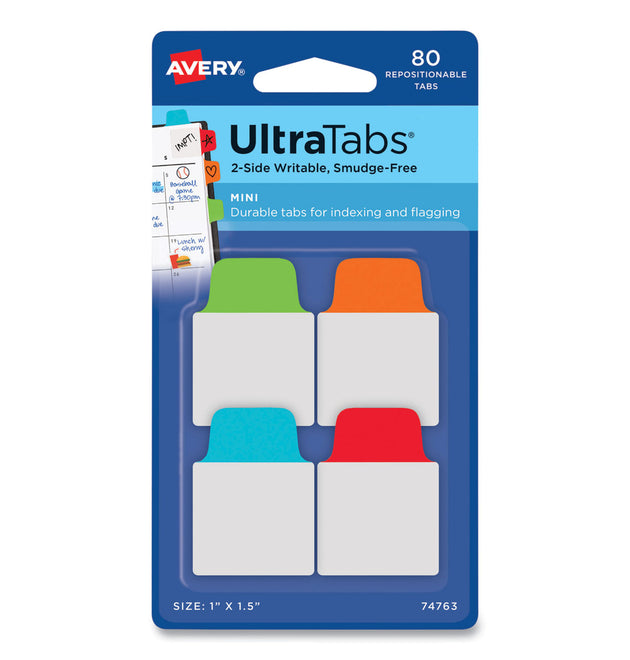 Ultra Tabs Repositionable Tabs, Mini Tabs: 1