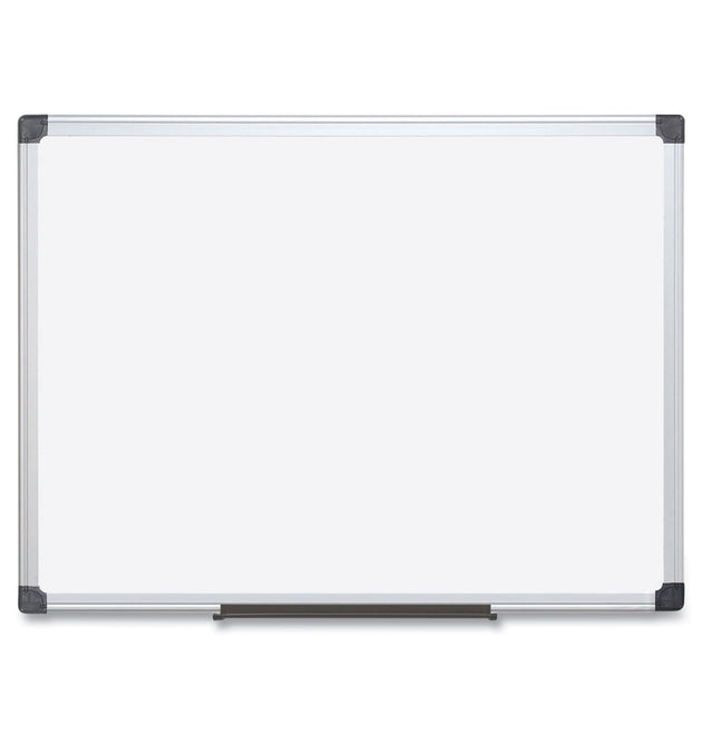 Value Lacquered Steel Magnetic Dry Erase Board, 18 x 24, White Surface, Silver Aluminum Frame