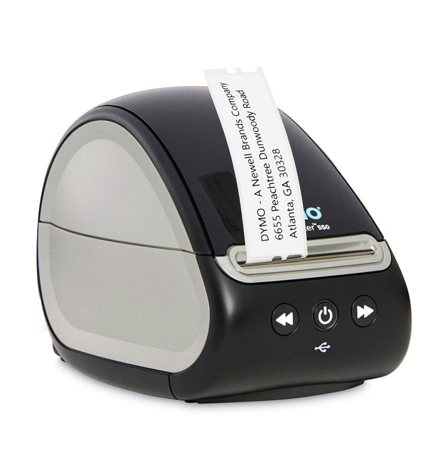 LabelWriter 550 Label Printer, 62 Labels/min Print Speed, 5.34 x 8.5 x 7.38