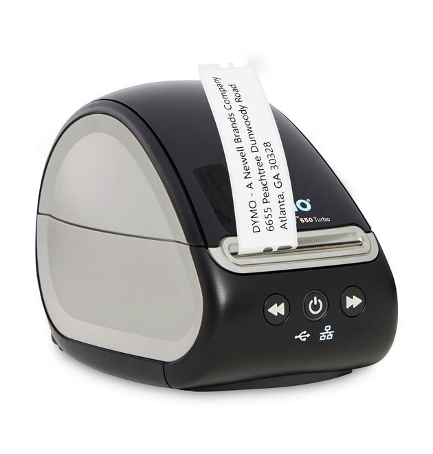 LabelWriter 550 Turbo Series Label Printer, 90 Labels/min Print Speed, 5.34 x 7.38 x 8.5