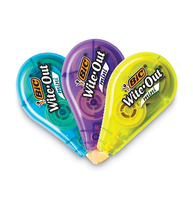 Wite-Out Brand Mini Correction Tape, Non-Refillable, 0.2