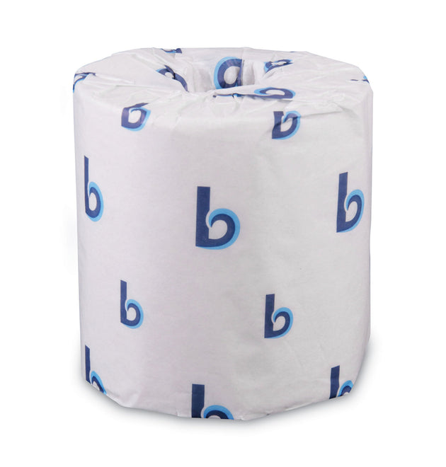 Bath Tissue, Two-Ply, 500 Sheets/Roll, White, 96 Rolls/Carton