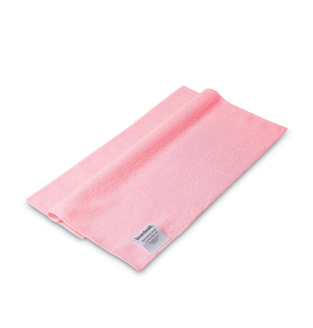 Microfiber Cleaning Cloths, 16 x 16, Pink, 24/Pack