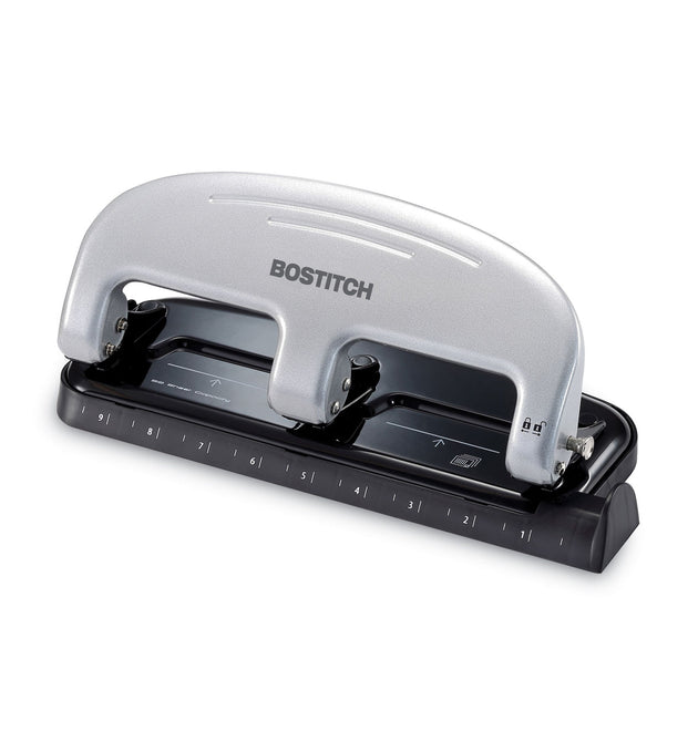 20-Sheet EZ Squeeze Three-Hole Punch, 9/32