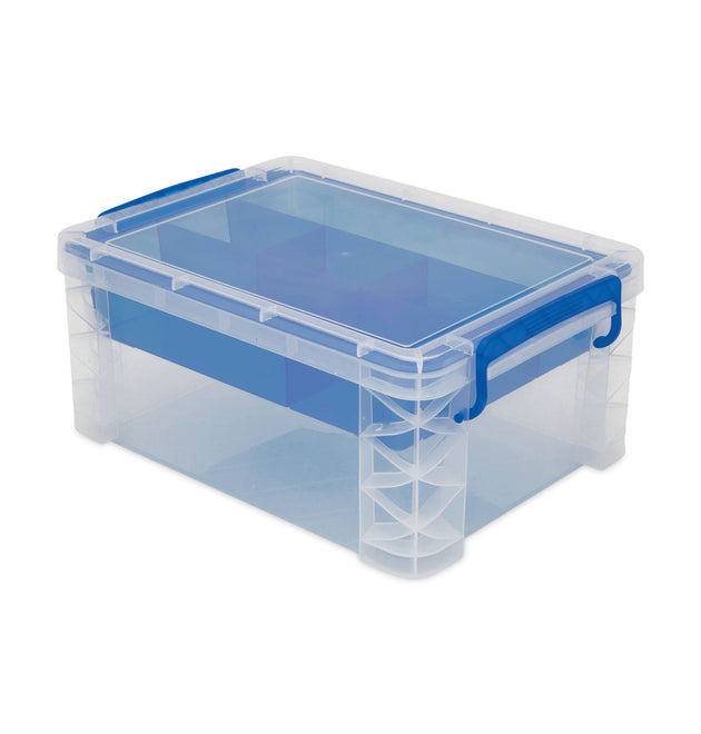 Super Stacker Divided Storage Box, 6 Sections, 10.38