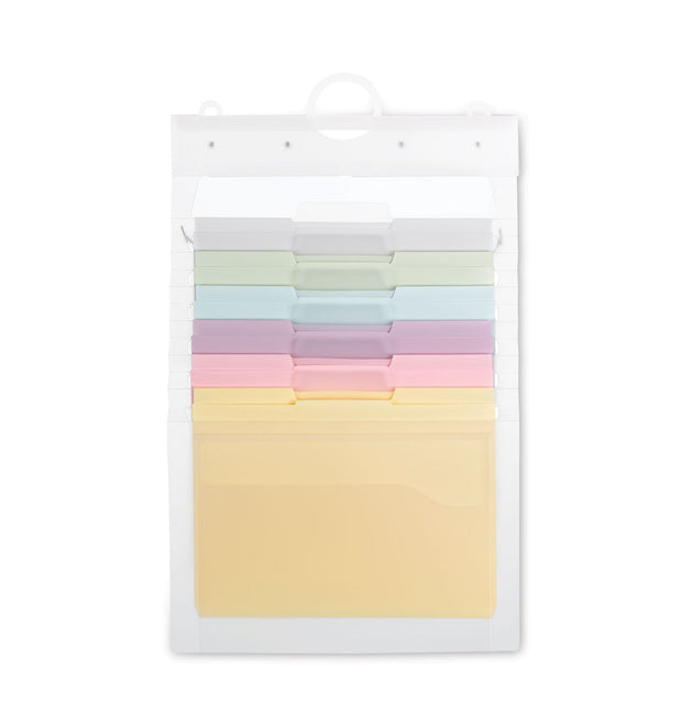 Cascading Wall Organizer, 6 Sections, Letter Size, 14.25