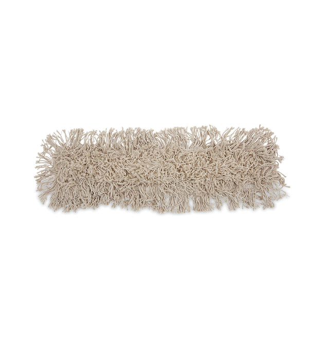 Mop Head, Dust, Cotton, 24 x 3, White