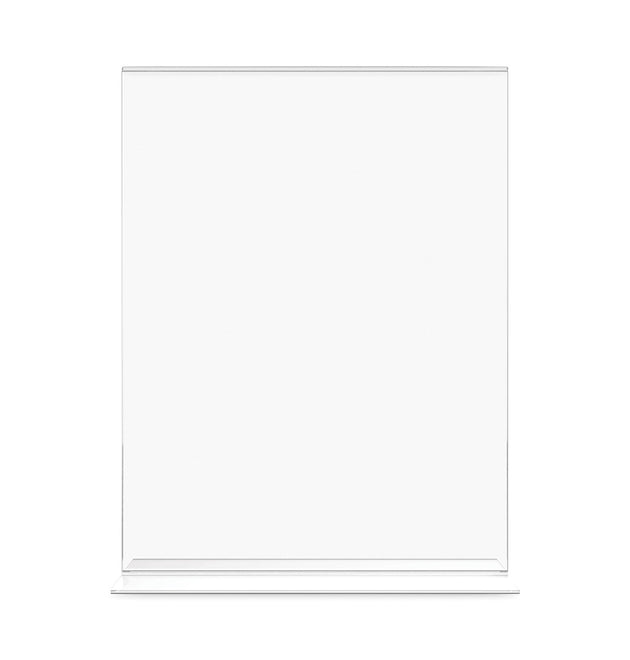 Classic Image Double-Sided Sign Holder, 8.5 x 11 Insert, Clear