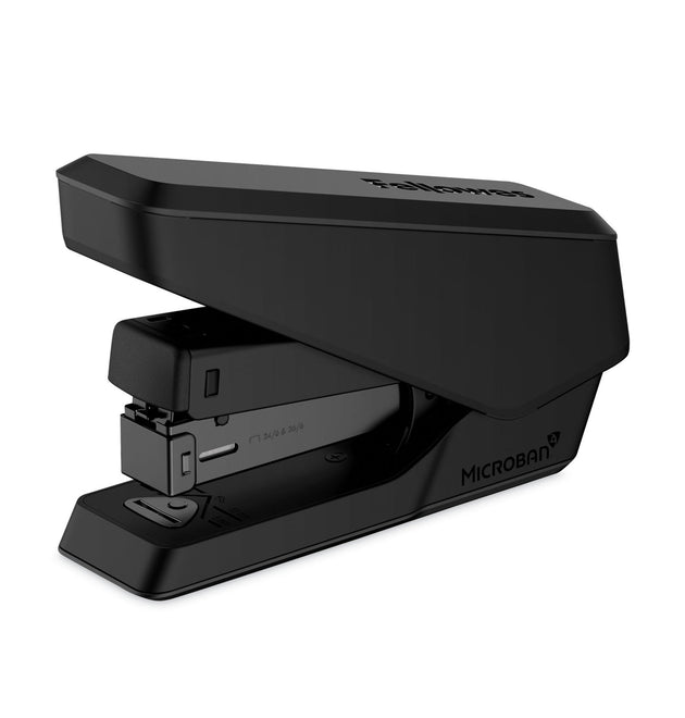 LX840 EasyPress Half Strip Stapler, 25-Sheet Capacity, Black