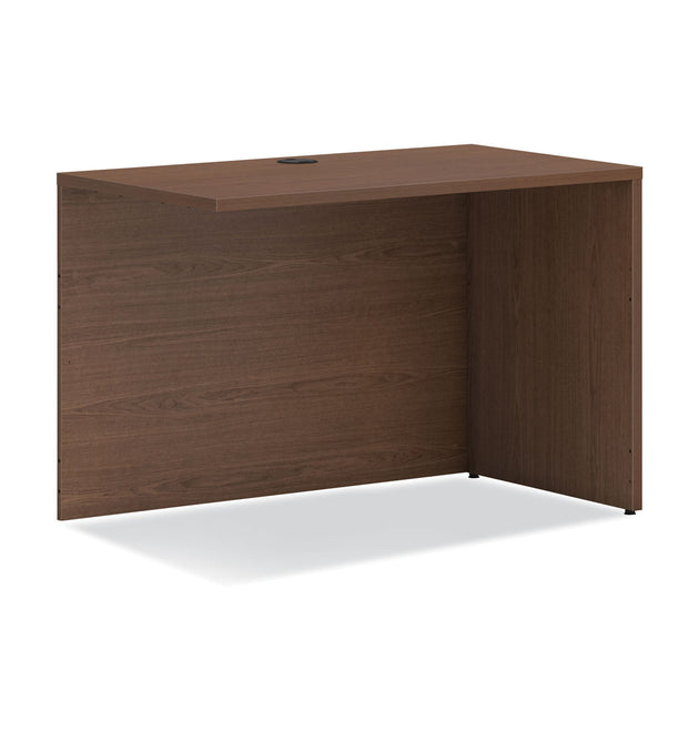 Mod Return Shell, Reversible (Left or Right), 42w x 24d x 29h, Sepia Walnut