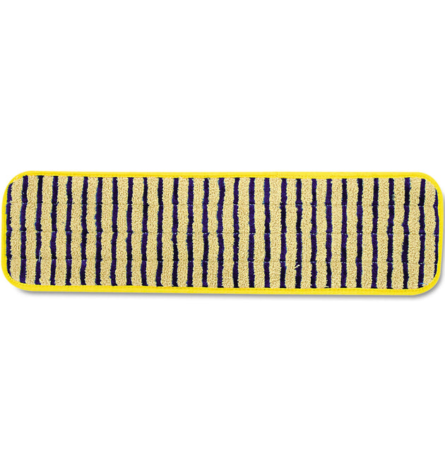 Microfiber Scrubber Pad, Vertical Polyprolene Stripes, 18