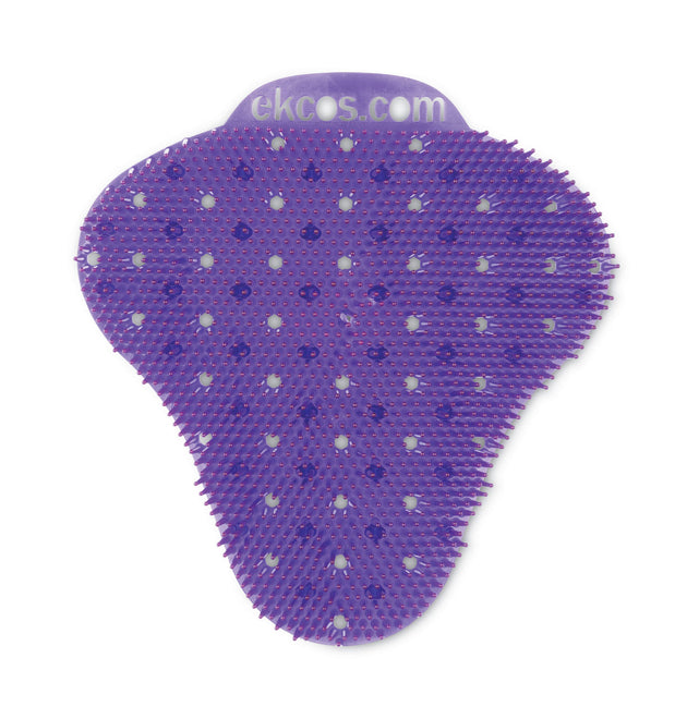 ekcoscreen Urinal Screens, Berry Scent, Purple, 12/Carton