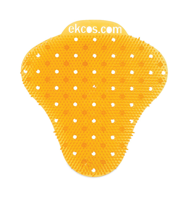 ekcoscreen Urinal Screens, Citrus Scent, Orange, 12/Carton