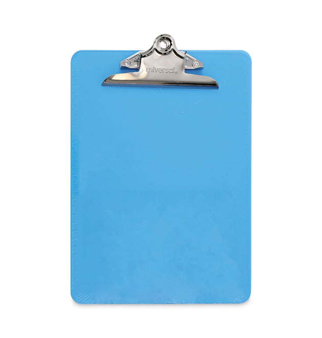 Plastic Clipboard with High Capacity Clip, 1.25