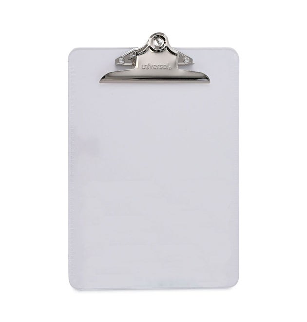 Plastic Clipboard with High Capacity Clip, 1.25