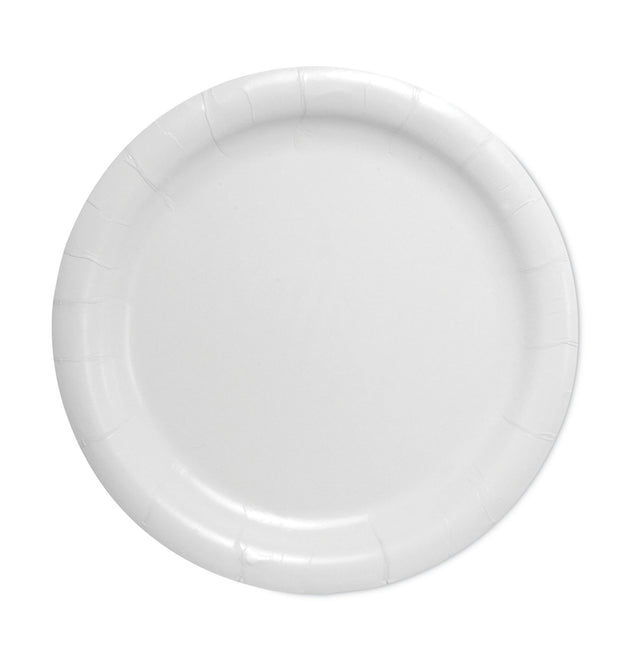 Bare Eco-Forward Clay-Coated Paper Dinnerware, ProPlanet Seal, Plate, 9