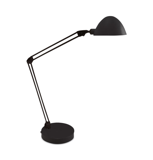 LED Desk and Task Lamp, 5W, 5.5w x 13.38d x 21.25h, Black