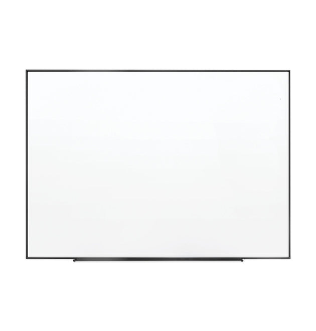 Fusion Nano-Clean Magnetic Whiteboard, 96 x 48, White Surface, Silver Aluminum Frame