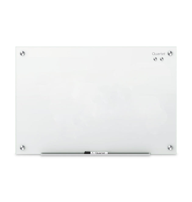 Infinity Glass Marker Board, 24 x 18, White Surface