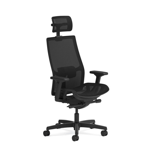 Ignition 2.0 4-Way Stretch Mesh Back and Seat Task Chair, Supports Up to 300 lb, 17