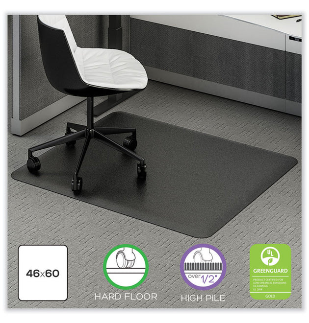 Ergonomic Sit Stand Mat, 60 x 46, Black