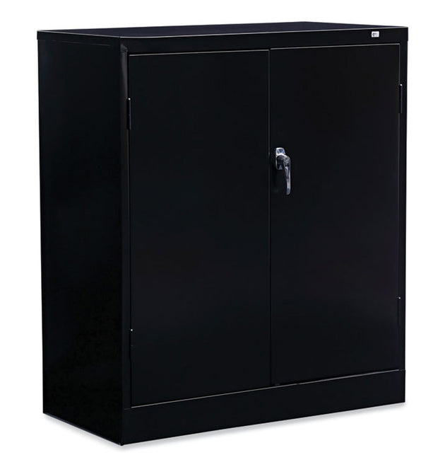 Economy Assembled Storage Cabinet, 36w x 18d x 42h, Black