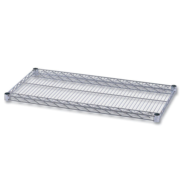 Industrial Wire Shelving Extra Wire Shelves, 36w x 18d, Silver, 2 Shelves/Carton