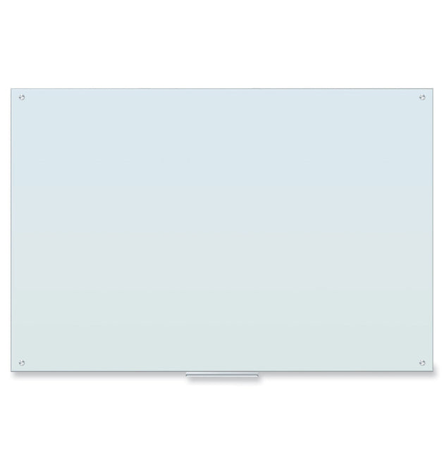 Glass Dry Erase Board, 70 x 47, White Surface