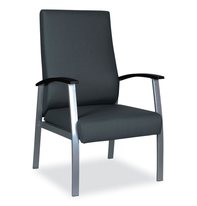 Alera metaLounge Series High-Back Guest Chair, 24.6