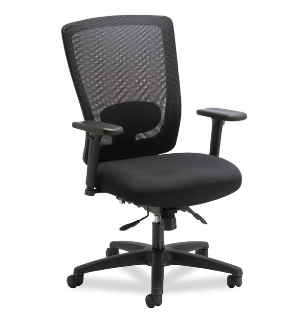 Alera Envy Series Mesh Mid-Back Multifunction Chair, Supports Up to 250 lb, 17