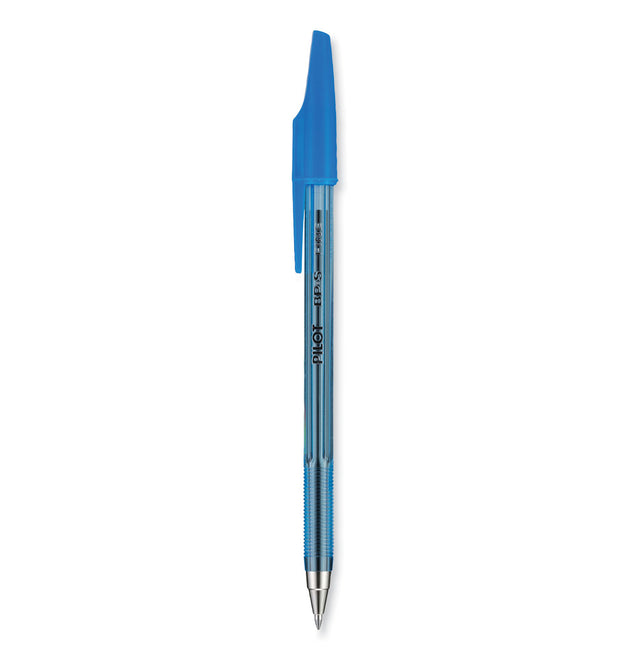 Better Ballpoint Pen, Stick, Fine 0.7 mm, Blue Ink, Translucent Blue Barrel, Dozen