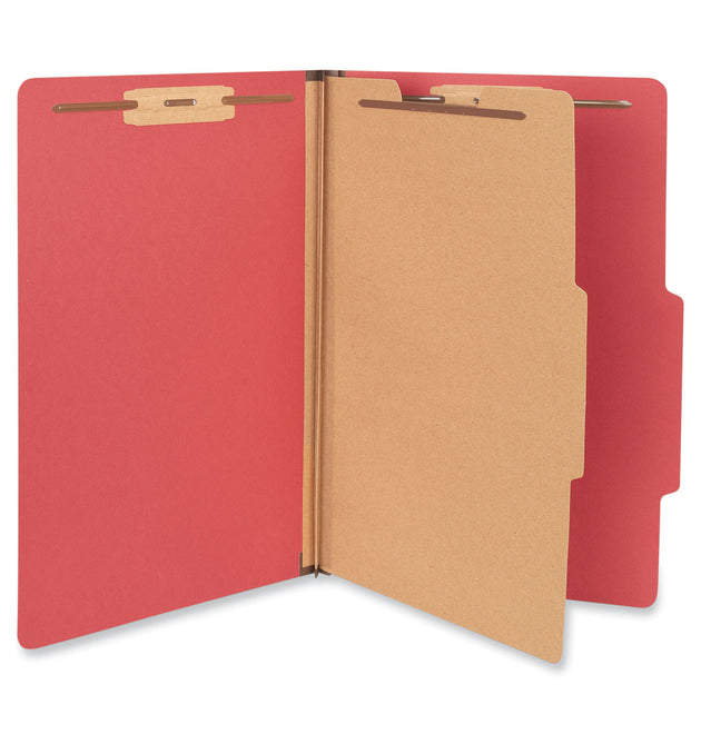 Bright Colored Pressboard Classification Folders, 2