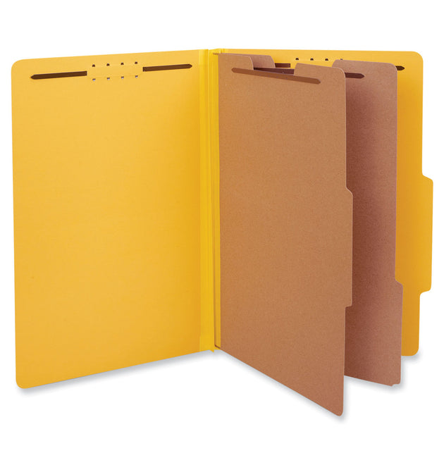 Bright Colored Pressboard Classification Folders, 2