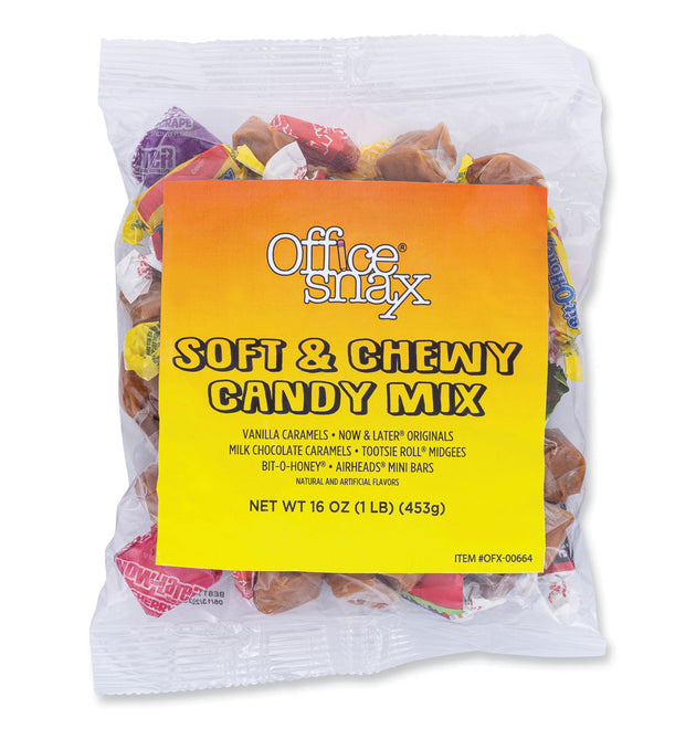 Candy Assortments, Soft and Chewy Candy Mix, 1 lb Bag