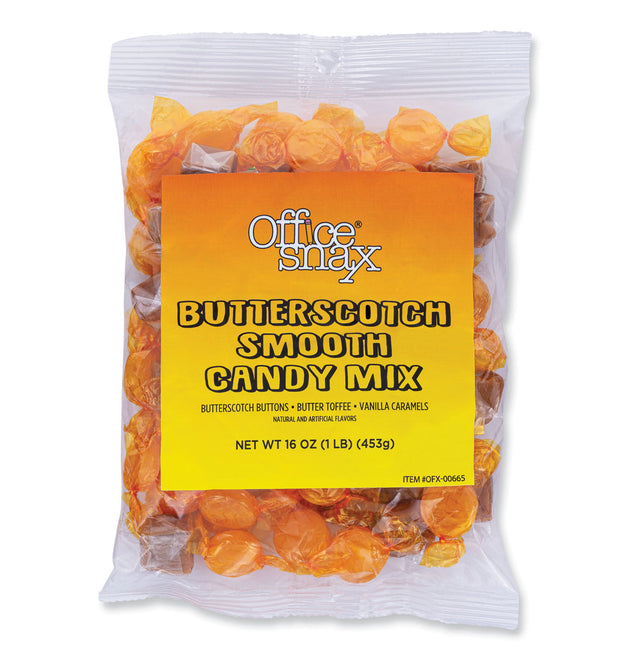 Candy Assortments, Butterscotch Smooth Candy Mix, 1 lb Bag