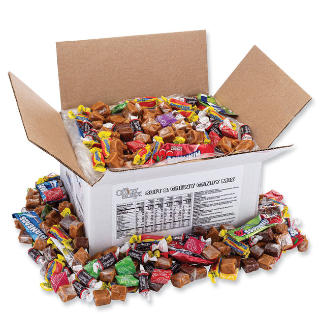 Candy Assortments, Soft and Chewy Candy Mix, 5 lb Carton