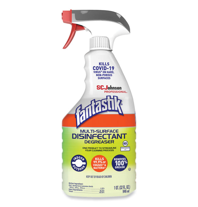 Multi-Surface Disinfectant Degreaser, Herbal, 32 oz Spray Bottle